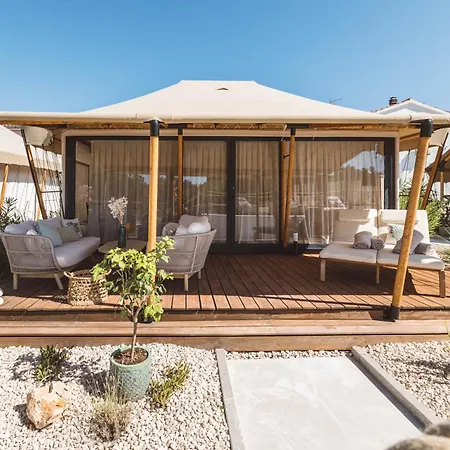 キャンプ場 Glamping Olive And Sea ビビニェ