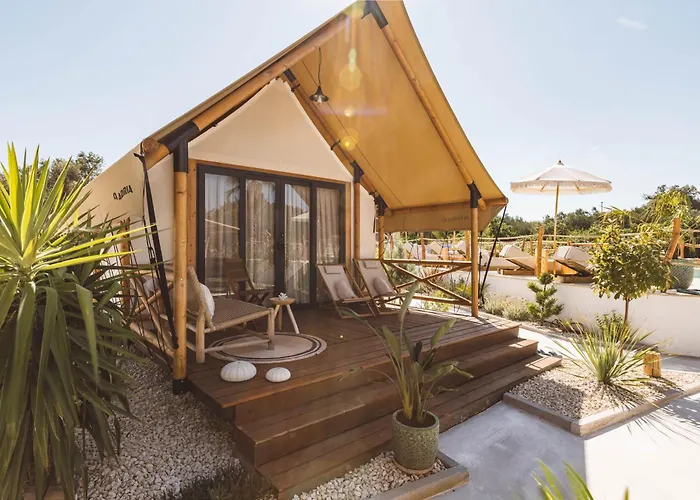 Camping Glamping Olive And Sea